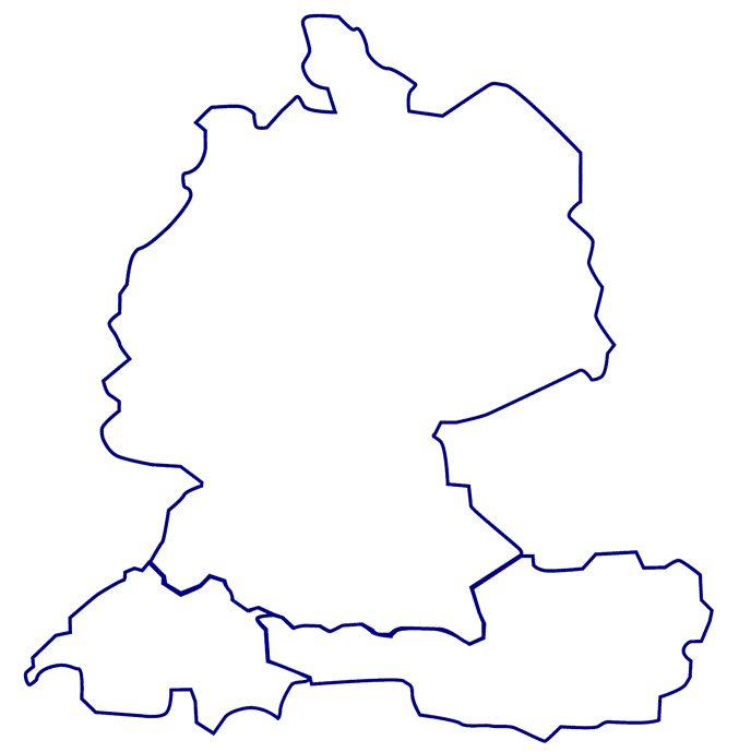 DACH Karte